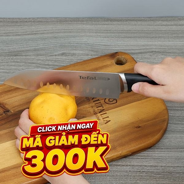 Dao thái inox Tefal Ice Force K2320614