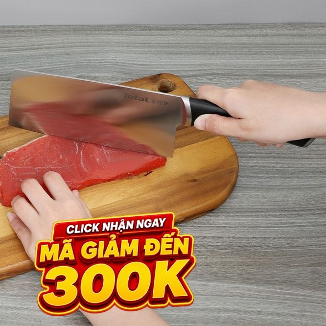 Dao chặt inox Tefal Ice Force K1750124