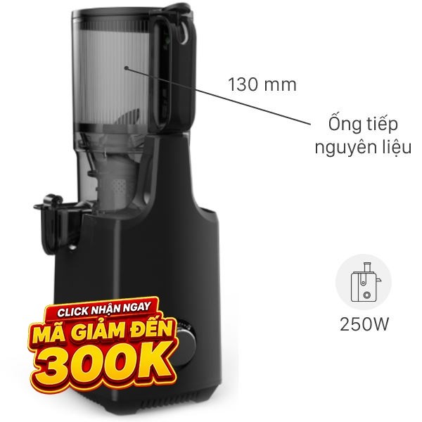 Máy ép chậm Hafele HS-J130SG (535.43.396)