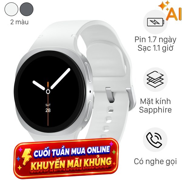 Samsung Galaxy Watch8 40mm dây silicone