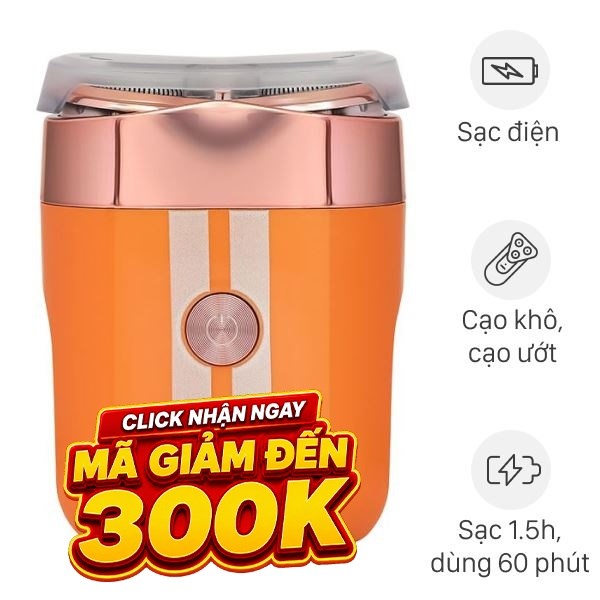 Máy cạo râu khô và ướt Coclear CS007