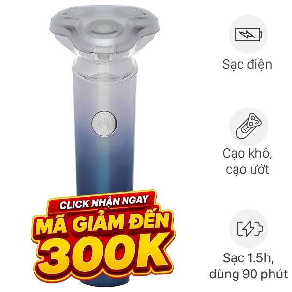Máy cạo râu khô và ướt Coclear HS921