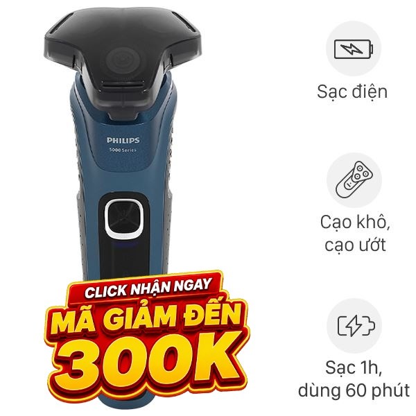 Máy cạo râu khô và ướt Philips S5880/20