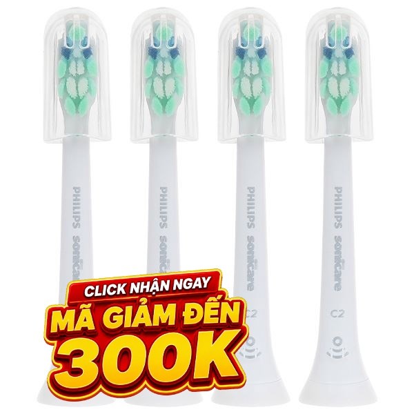 Bộ 4 đầu bàn chải điện C2 Philips HX9024/67