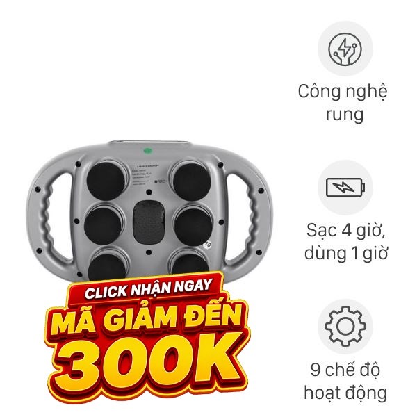 Máy massage 6 đầu Kachi MK390