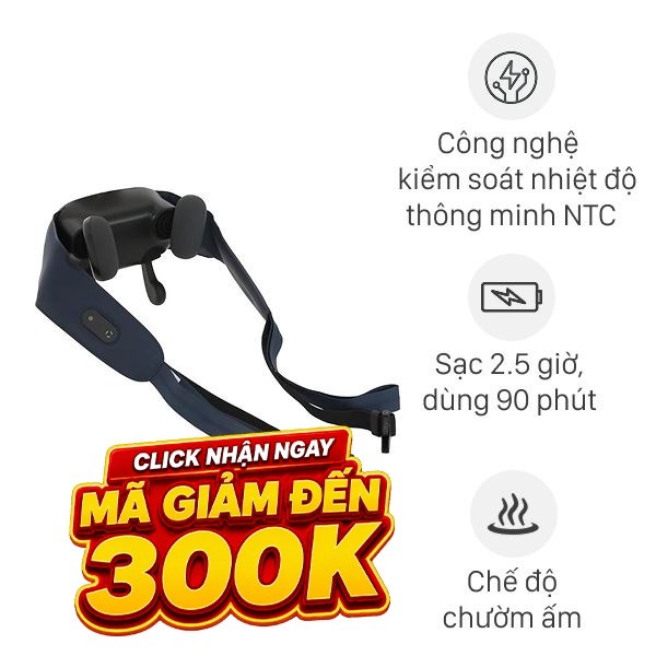 Máy massage cổ vai gáy Philips PPM3322