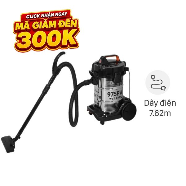 Máy hút bụi công nghiệp Hitachi CV-975PW