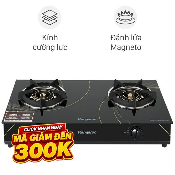 Bếp ga đôi Kangaroo KGGS69G7