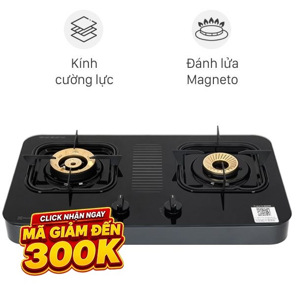 Bếp ga đôi Electrolux ETG7267GKR