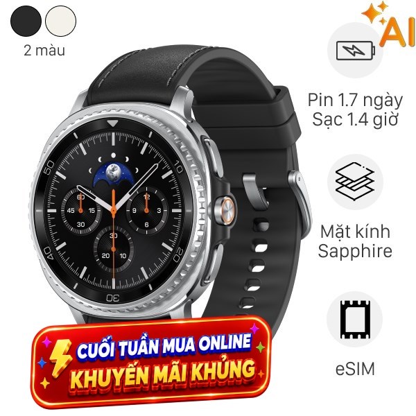 Samsung Galaxy Watch8 Classic LTE 46mm dây da