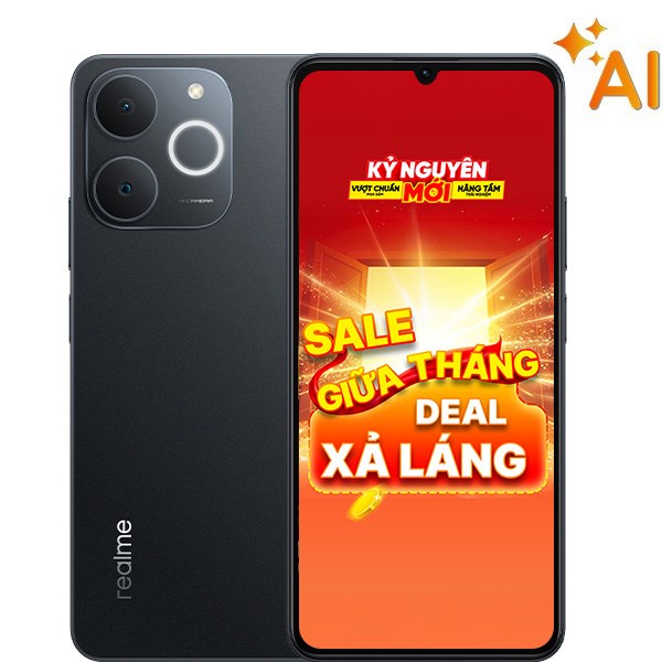 realme Note 70 chính hãng, giảm thêm 100K cho HSSV/Tài xế công nghệ