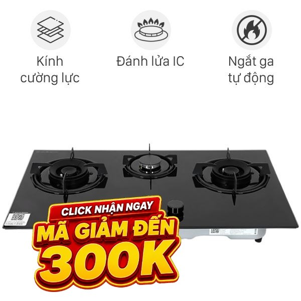 Bếp ga âm Electrolux EHG7303BF