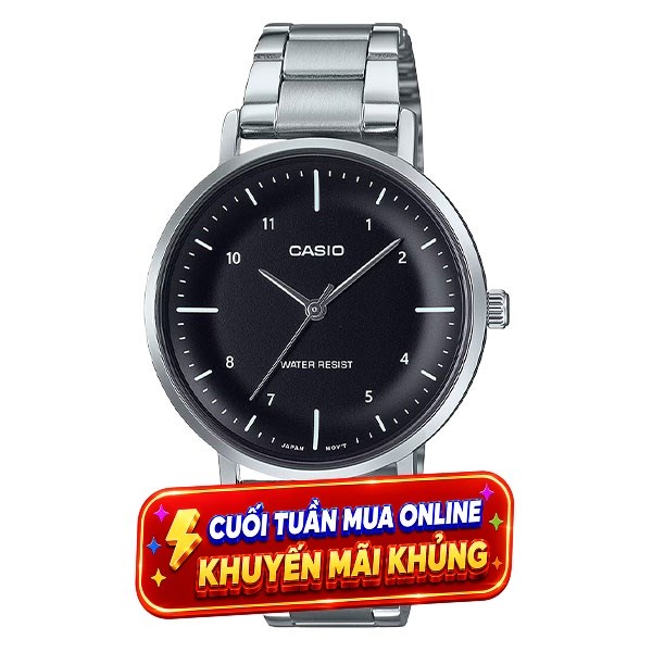 Đồng hồ Casio Timeless 34 mm Nữ LTP-VT03D-1BDF