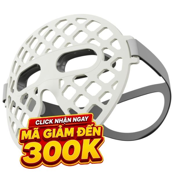 Mặt nạ ánh sáng sinh học Halio PureGlow Ultralite Silicone LED Face Mask