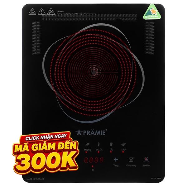 Bếp hồng ngoại đơn Pramie PRTH-1000 2200W