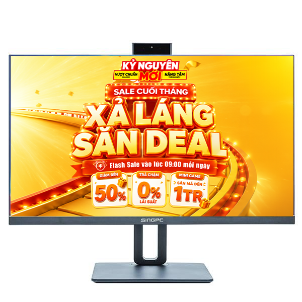 SingPC AIO M24Ei5129M5-W i5 12400 23.8 inch