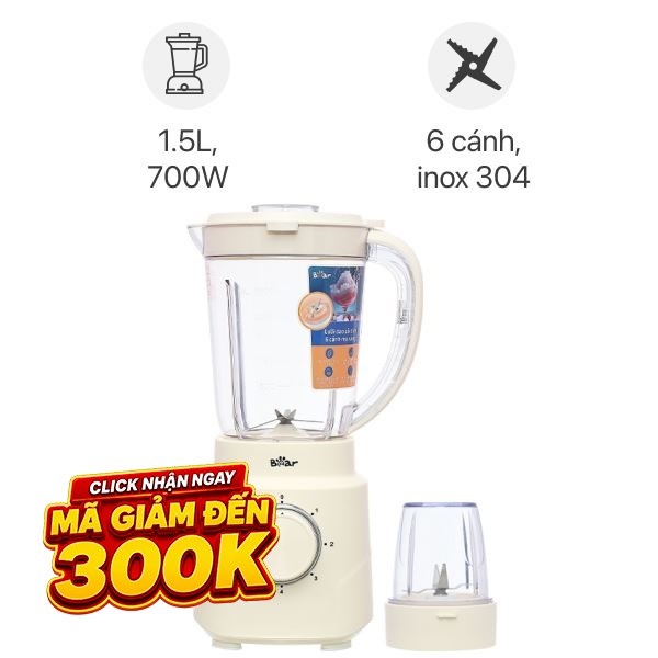 Máy xay đa năng Bear BL-4H15T