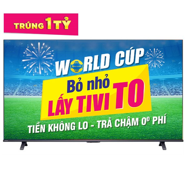 Smart Tivi QLED Toshiba AI 4K 55 inch 55M450RP