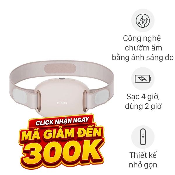 Máy massage đai bụng Philips PPM4371