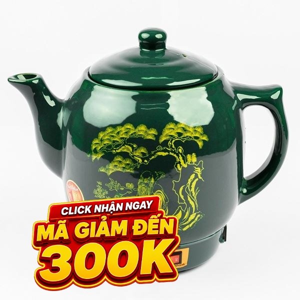 Siêu sắc thuốc điện Seika 3.2 lít SKS 327 Xanh