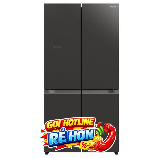 Hitachi Inverter 645 lít R-WB700VGV4 GBK