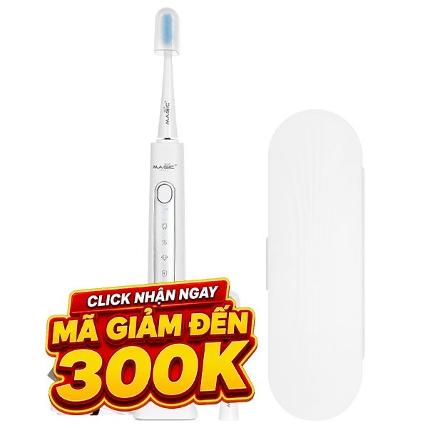 Bàn chải điện Magic Eco PRO-51 - Trắng