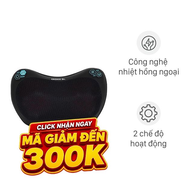 Gối massage Choice Dr DC-022