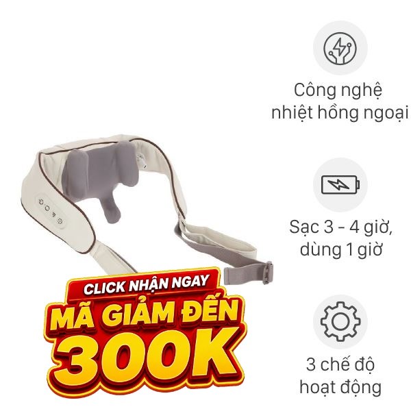 Máy massage cổ vai gáy Buheung MK-332