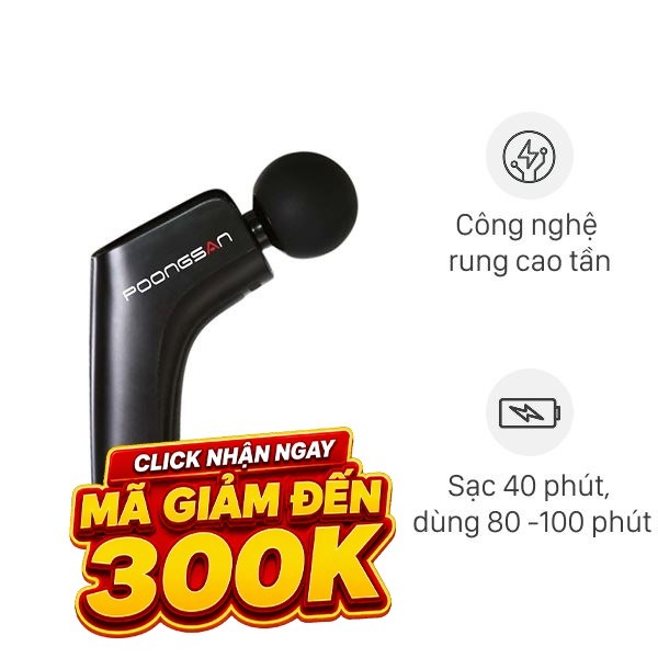 Súng massage Poongsan G24-BA