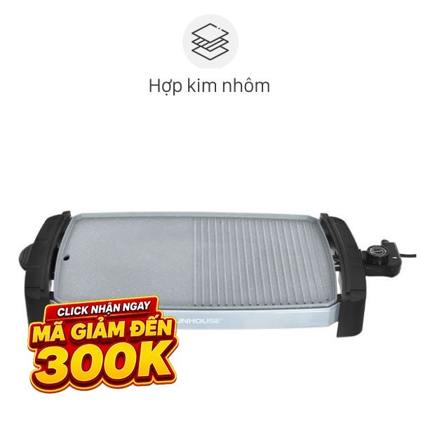 Bếp nướng điện Sunhouse 1800W SHD4612