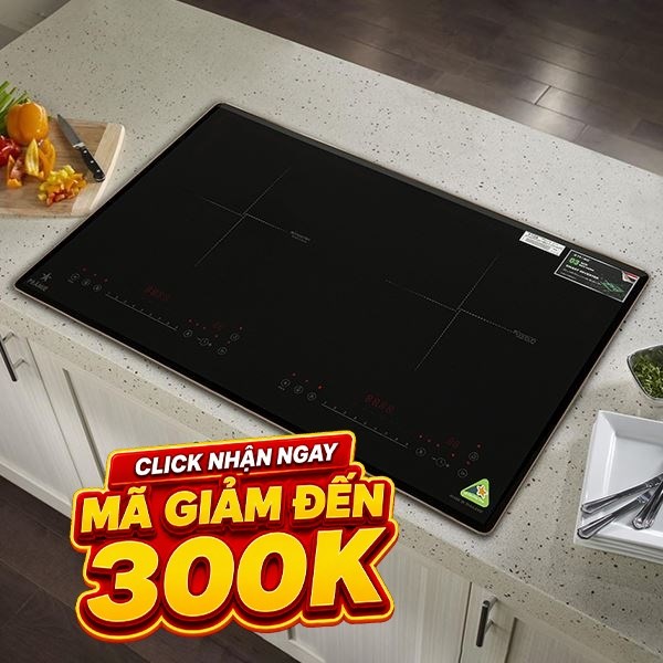 Bếp từ đôi âm Pramie PRTH-2216 5200W