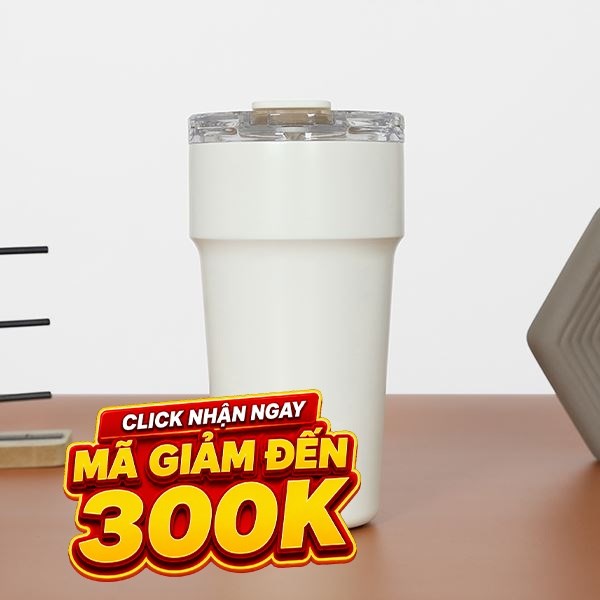 Bình giữ nhiệt Inox 710 ml Lock&Lock LHC4416WHT