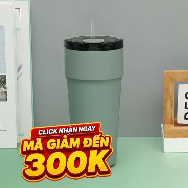 Ly giữ nhiệt Inox 900 ml Lock&Lock LHC4419KKI