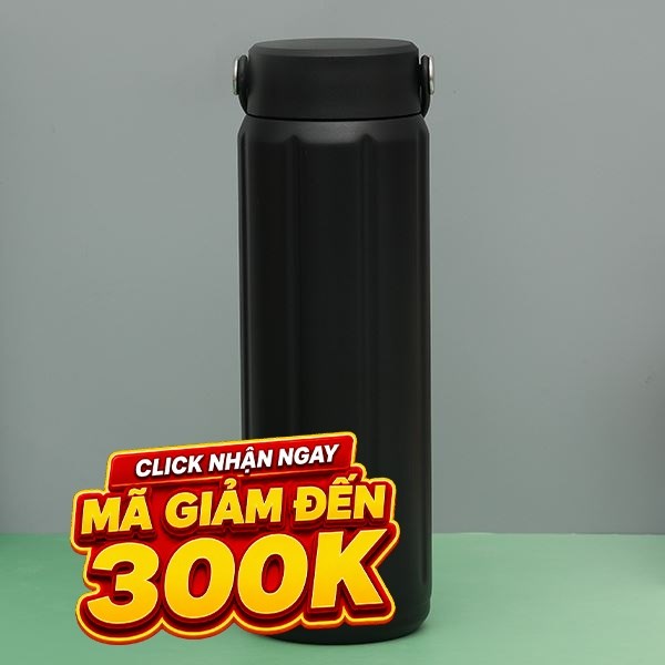 Bình giữ nhiệt nóng lạnh Inox 630 ml Lock&Lock LHC4427BLK
