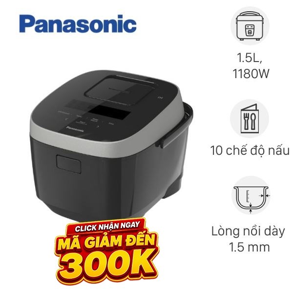 Nồi cơm điện cao tần Panasonic 1.5 lít SR-HFT153KRA