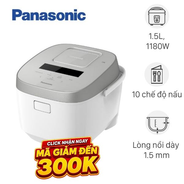 Nồi cơm điện cao tần Panasonic 1.5 lít SR-HFL153WRA