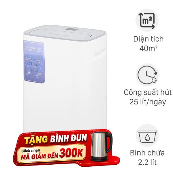Máy hút ẩm Kangaroo KGDH25G 365W