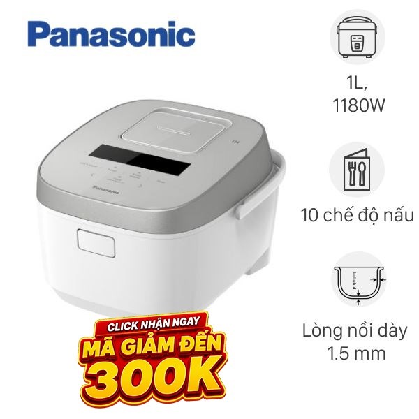 Nồi cơm điện cao tần Panasonic 1 lít SR-HFL103WRA