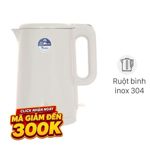 Bình đun siêu tốc BlueStone 1.5 lít KTB-3457