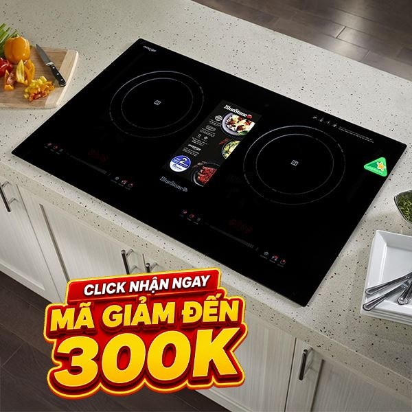 Bếp từ đôi âm BlueStone ICB-6825 5000W