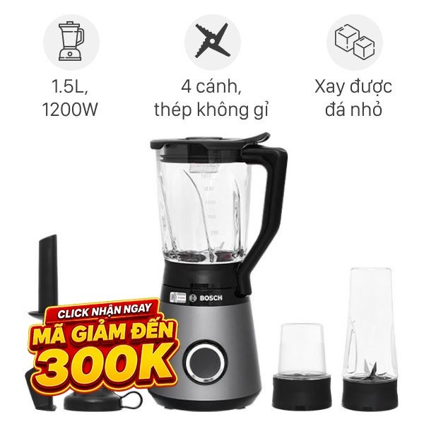 Máy xay sinh tố Bosch MMB6177S