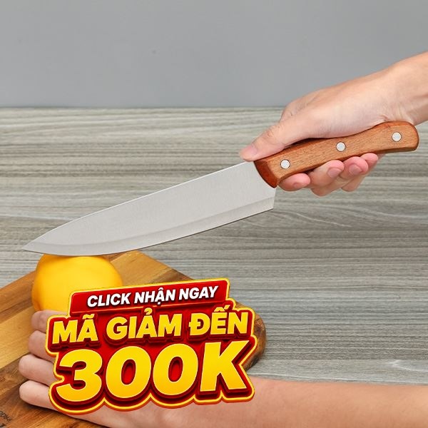Dao thái inox Delites CF7401