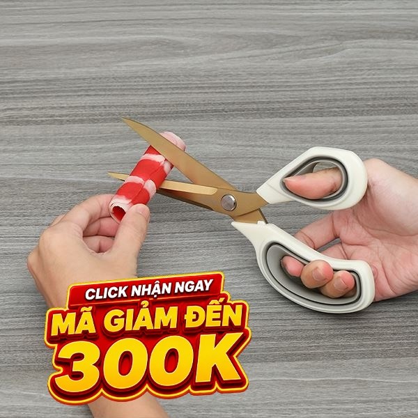 Kéo nhà bếp thép không gỉ 2Cr13 Delites STA036G