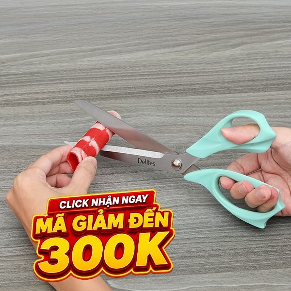 Kéo nhà bếp thép không gỉ 2Cr13 Delites STA031-10