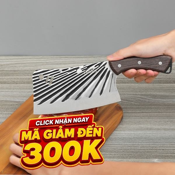 Dao chặt inox Delites CW-C1006