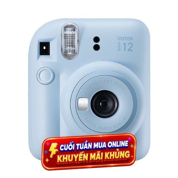 Máy chụp ảnh lấy liền Fujifilm Instax Mini 12 Xanh Pastel
