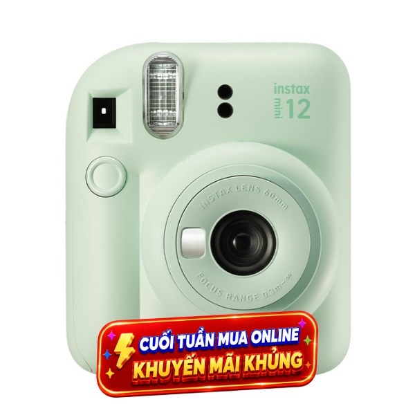 Máy chụp ảnh lấy liền Fujifilm Instax Mini 12 Xanh Mint