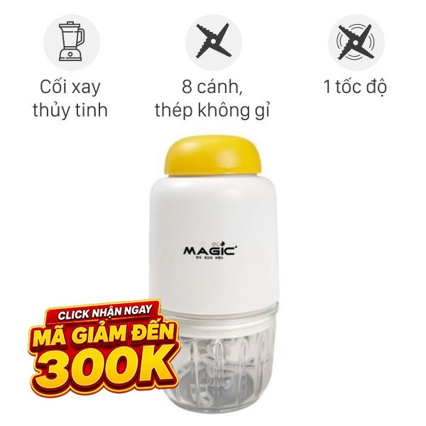 Máy xay thịt đa năng Magic Eco AC-13 200W 0.3 lít