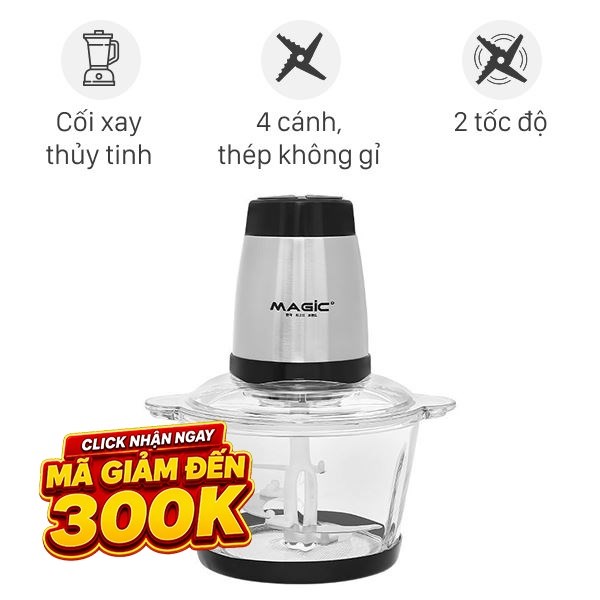 Máy xay thịt đa năng Magic A-001 400W 1.7 lít
