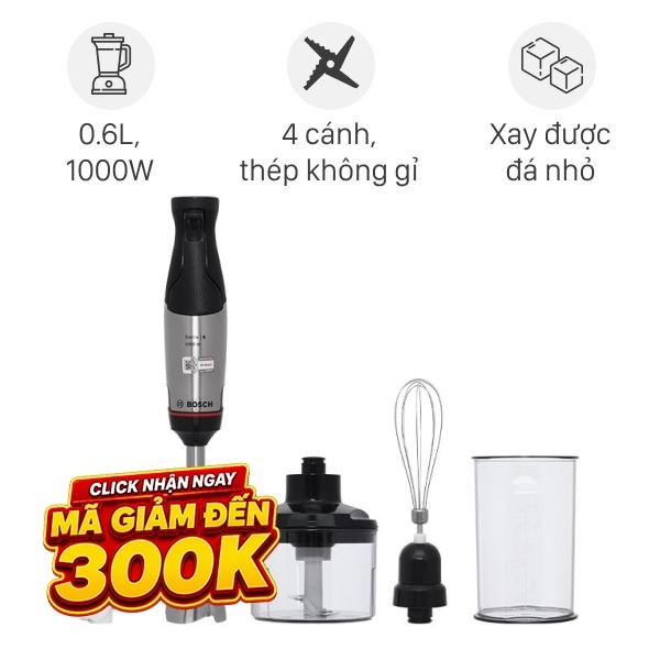 Máy xay cầm tay Bosch MSM6M622